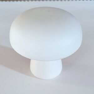 Minimalist White Mushroom Lamp